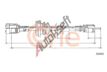 COFLE Nhon tachometru CFL S24101, S24101