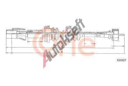 COFLE Nhon tachometru CFL S31027, S31027