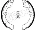 Sada brzdovch elist CIFAM ‐ CFM 153-400