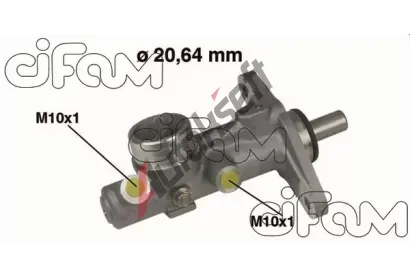 CIFAM Hlavní brzdový válec CFM 202-210, 202-210 CIFAM Hlavní brzdový válec CFM 202-210, 202-210