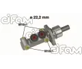 Hlavn brzdov vlec CIFAM ‐ CFM 202-302