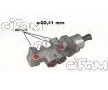 Hlavn brzdov vlec CIFAM ‐ CFM 202-536