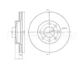 CIFAM Brzdov kotou - 236 mm CFM 800-096, 800-096