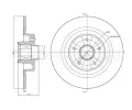 Brzdov kotou CIFAM ‐ CFM 800-1089
