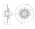 CIFAM Brzdov kotou s loiskem - 274 mm CFM 800-1196, 800-1196