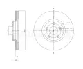 Brzdov kotou CIFAM ‐ CFM 800-1834C