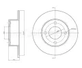 Brzdov kotou CIFAM ‐ CFM 800-185