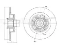 CIFAM Brzdov kotou s loiskem - 274 mm CFM 800-692, 800-692