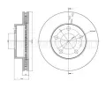 CIFAM Brzdov kotou - 300 mm CFM 800-885C, 800-885C