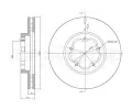 Brzdov kotou CIFAM ‐ CFM 800-898
