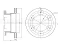 Brzdov kotou CIFAM ‐ CFM 800-990