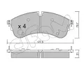 Sada brzdovch destiek CIFAM ‐ CFM 822-1174-0