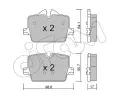 Sada brzdovch destiek CIFAM ‐ CFM 822-1265-0