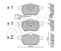 CIFAM Sada brzdov�ch desti�ek&nbsp;&dash;&nbsp;CFM 822-181-4
