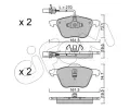 Sada brzdovch destiek CIFAM ‐ CFM 822-551-0