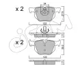 CIFAM Sada brzdových destiček ‐ CFM 822-644-4  CIFAM Sada brzdových destiček ‐ CFM 822-644-4