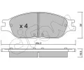 CIFAM Sada brzdovch destiek ‐ CFM 822-682-0
