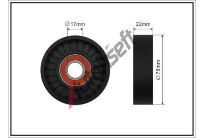 CAFFARO Nap�nac� kladka dr�kov�ho kl�nov�ho �emenu CFR 213-87, 213-87