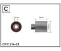 Vratn� / vodic� kladka ozuben�ho �emenu&nbsp;CAFFARO&nbsp;&dash;&nbsp;CFR 214-93