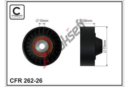 CAFFARO Vratn / vodic kladka drkovho klnovho emenu CFR 262-26, 262-26