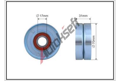 CAFFARO Nap�nac� kladka dr�kov�ho kl�nov�ho �emenu CFR 314-00, 314-00