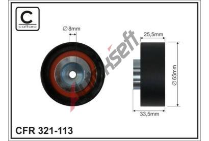 CAFFARO Vratn� / vodic� kladka dr�kov�ho kl�nov�ho �emenu CFR 321-113, 321-113