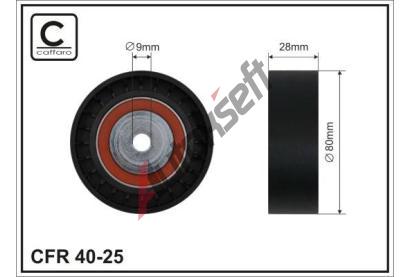 CAFFARO Vratn / vodic kladka drkovho klnovho emenu CFR 40-25, 40-25