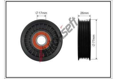 CAFFARO Nap�nac� kladka dr�kov�ho kl�nov�ho �emenu CFR 415-00, 415-00
