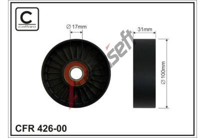 CAFFARO Nap�nac� kladka dr�kov�ho kl�nov�ho �emenu CFR 426-00, 426-00