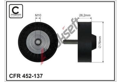 CAFFARO Vratn / vodic kladka drkovho klnovho emenu CFR 452-137, 452-137