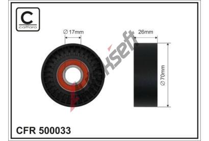 CAFFARO Nap�nac� kladka dr�kov�ho kl�nov�ho �emenu CFR 500033, 500033