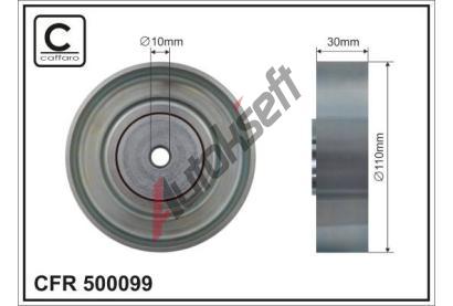 CAFFARO Vratn� / vodic� kladka dr�kov�ho kl�nov�ho �emenu CFR 500099, 500099