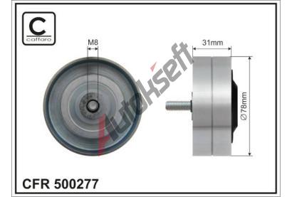 CAFFARO Vratn / vodic kladka drkovho klnovho emenu CFR 500277, 500277