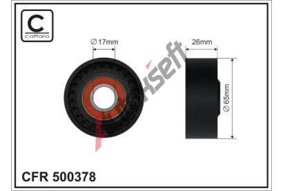 CAFFARO Napínací kladka drážkového klínového řemenu CFR 500378, 500378 CAFFARO Napínací kladka drážkového klínového řemenu CFR 500378, 500378