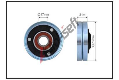 CAFFARO Vratn / vodic kladka drkovho klnovho emenu CFR 500438, 500438