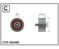 Vratn / vodic kladka drkovho klnovho emenu CAFFARO ‐ CFR 500486