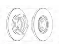 CHAMPION Brzdov kotou - 280 mm CH 562638CH-1, 562638CH-1