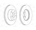 CHAMPION Brzdov� kotou� - 280 mm CH 563018CH, 563018CH