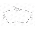 CHAMPION Sada brzdových destiček CH 571847CH, 571847CH