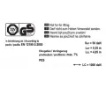 Compass Popruh s ráčnou a háky 1000daN 5m TÜV/GS CMP 02253, 02253