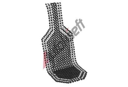 Compass Potah sedadla kuli�kov� BLACK 127x38cm CMP 04106, 04106