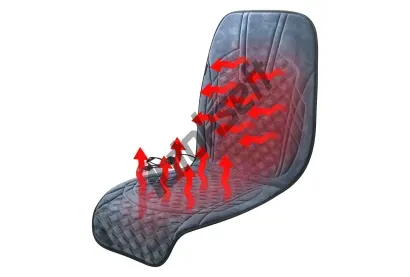 Compass Potah sedadla vyh��van� s termostatem 12V FURRY CMP 04127, 04127