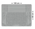 Compass Vana do kufru gumov� RECTANGLE 120x80cm CMP 04143, 04143