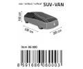 Compass Ochranná plachta proti kroupám PREMIUM SUV-VAN 530×205×160cm CMP 06000, 06000