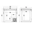 Compass Chlad�c� box BIG FRIDGE kompresor 60l 230/24/12V -20�C APP CMP 07098, 07098