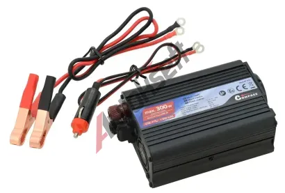Compass Měnič napětí 12/230V 300W + USB CMP 07112, 07112 Compass Měnič napětí 12/230V 300W + USB CMP 07112, 07112