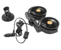 Compass Ventilátor MITCHELL DUO 2x108mm 24V na přísavku CMP 07223, 07223