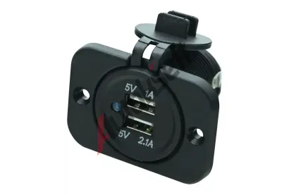 Compass Zásuvka 2x USB 2,1A CMP 07392, 07392 Compass Zásuvka 2x USB 2,1A CMP 07392, 07392