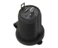 Compass Zásuvka 12/24V s krytem CMP 07393, 07393