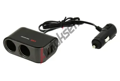Compass Rozdvojka 12/24V + 2x USB 2100mA CMP 07422, 07422 Compass Rozdvojka 12/24V + 2x USB 2100mA CMP 07422, 07422